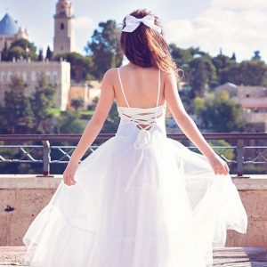 שמלת בת מצווה יהלי אוף וויט