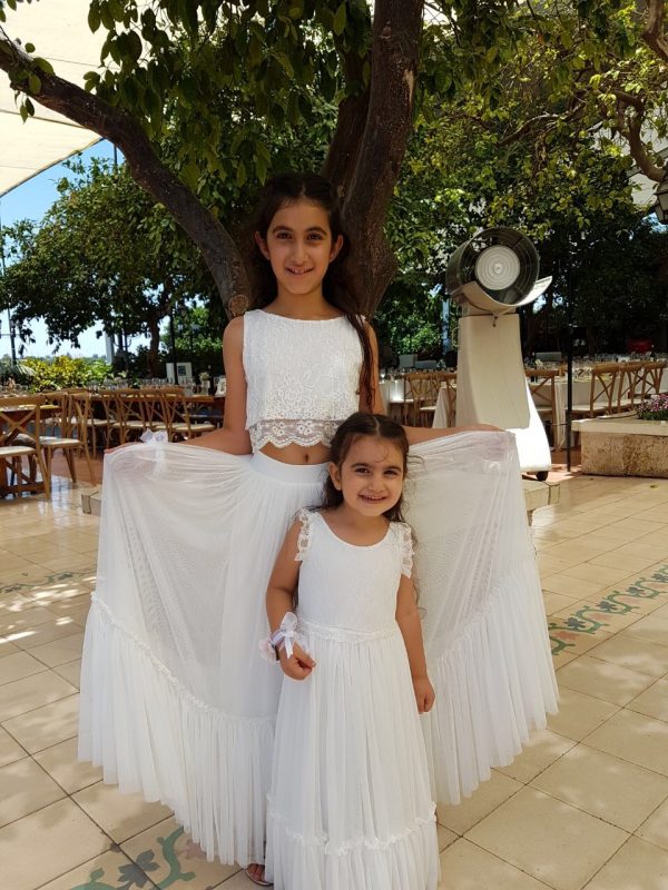 ⁦סט בת מצווה לבן ג'וזי⁩ – תמונה ⁦13⁩